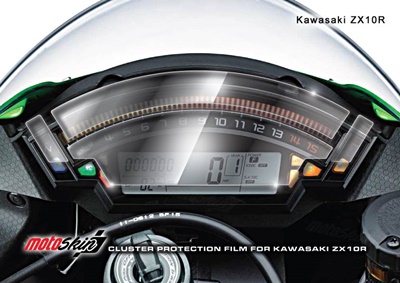 ฟิล์มกันรอยหน้าปัด MotoSkin สำหรับ ZX10R 2016+