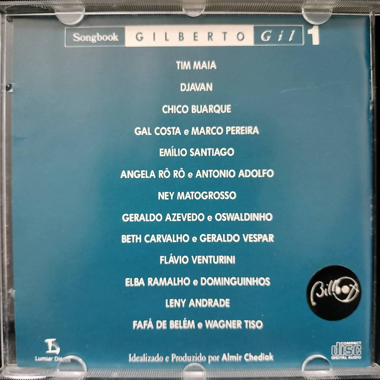 Various – Songbook Gilberto Gil Volume 1 / BRASIL / ฝากล่องหัก / แผ่นสวย