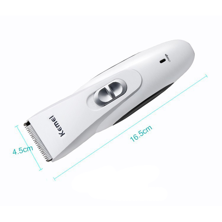 Kemei KM-970 ปัตตาเลี่ยนตัดขนสุนัขและขนสัตว์ ไร้สายแบบชาร์จ ใบมีดเซรามิก
