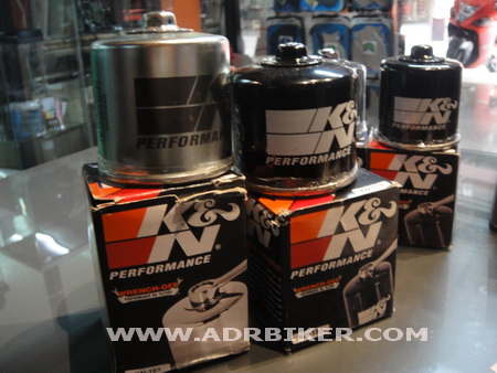 กรองน้ำมันเครื่อง KN สำหรับ gsxr1000 2017+