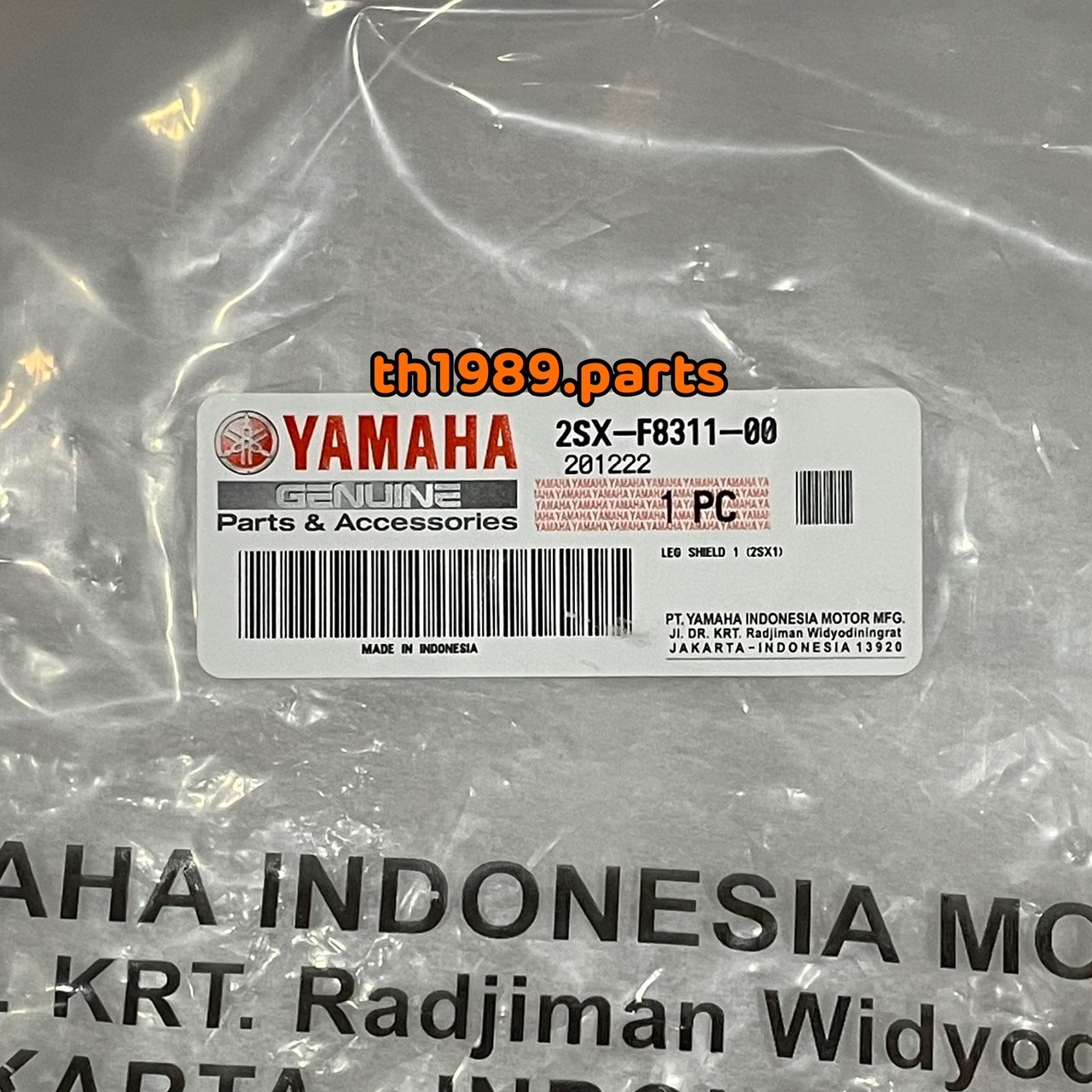 2SX-F8311-00 บังลมหน้า GT125 ( ครอบไฟหน้าGT125 ) อะไหล่แท้ YAMAHA