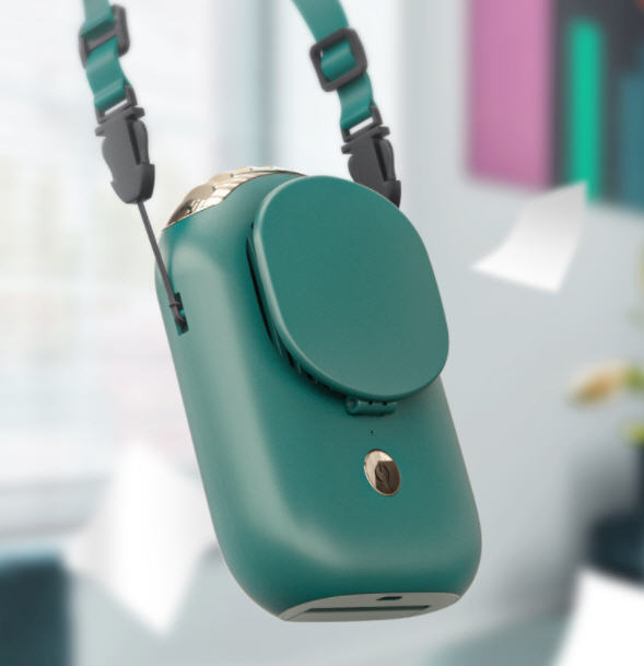 พัดลมพกพา,พัดลมห้อยคอ