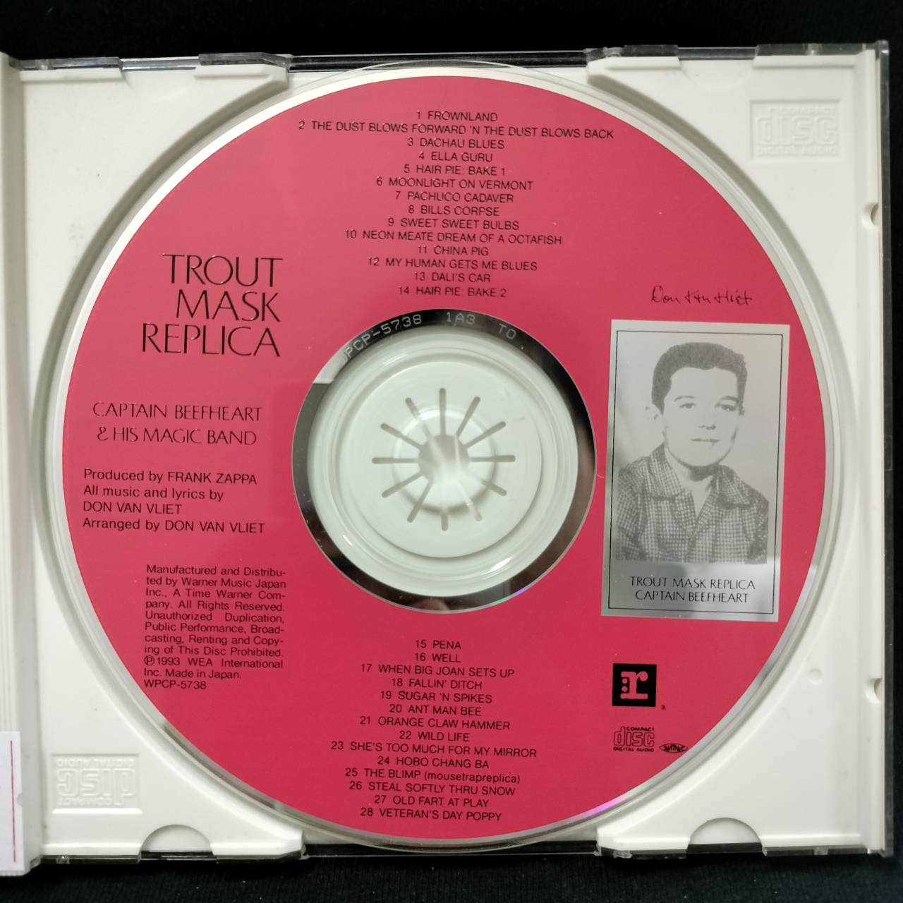 Captain Beefheart & His Magic Band – Trout Mask Replica / JAPAN / ฝากล่องหัก / แผ่นดี