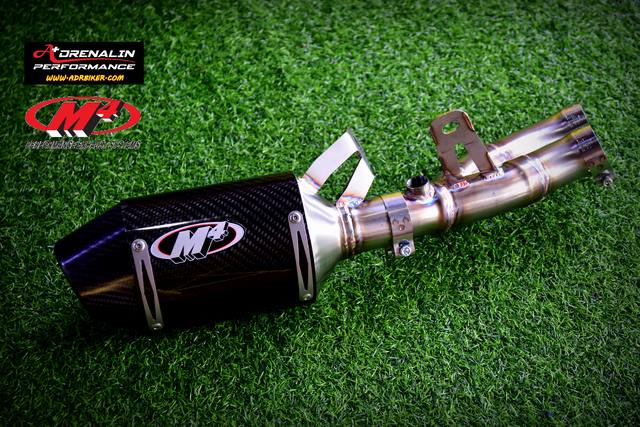 ท่อ M4 STREET SLAYER (shorty) carbon สำหรับ R6 2017+ (For Exhibition only)