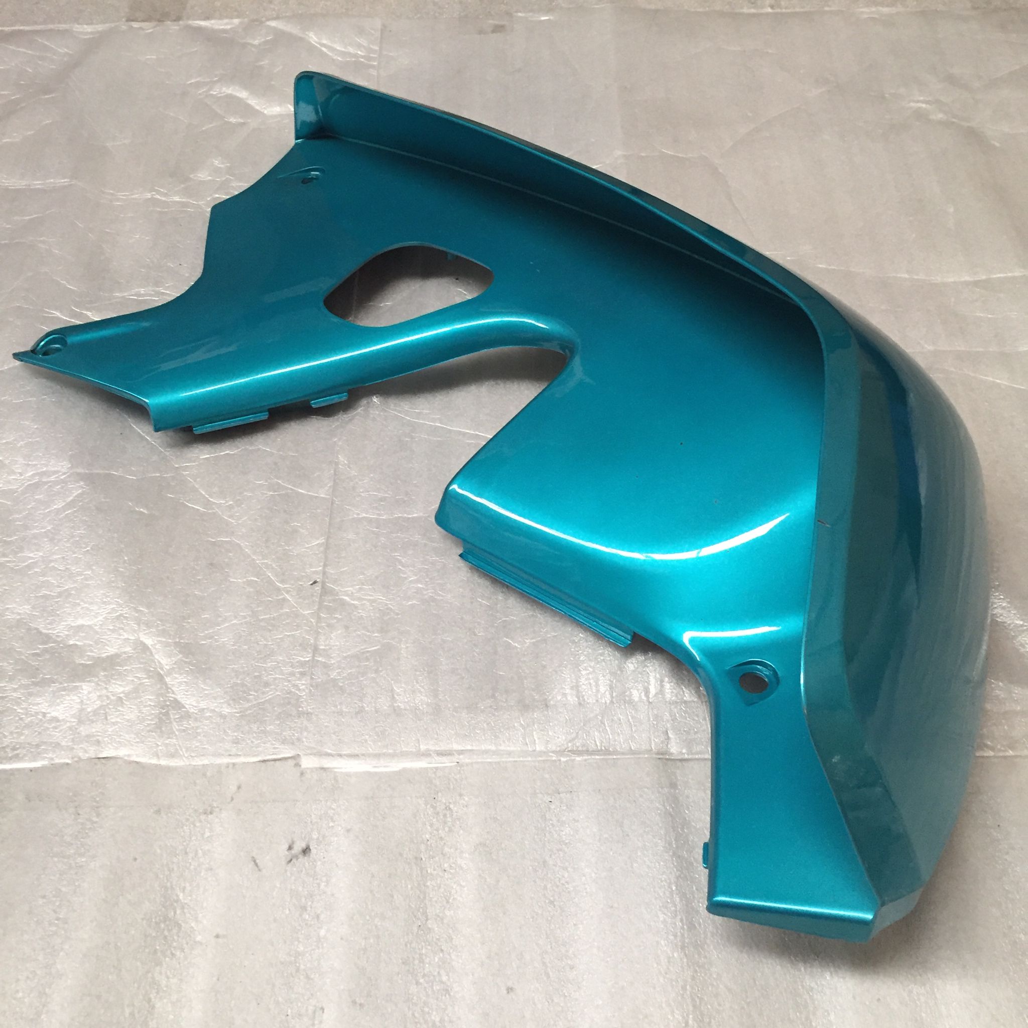 บังลม(L) สีเขียว 140 สำหรับรุ่น Dream Exces C100P อะไหล่เทียบ NCA (นำเจริญ) 2211HDN99L140