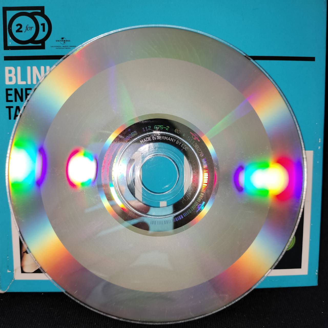Blink 182 – Enema Of The State + Take Off Your Pants And Jacket / EU / กล่องกระดาษฉีกมุมเล็กน้อย / 2CD / แผ่นดี
