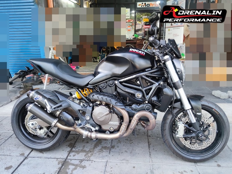 Evotech กันล้ม (Crash protector) สำหรับ Monster 821 2018+