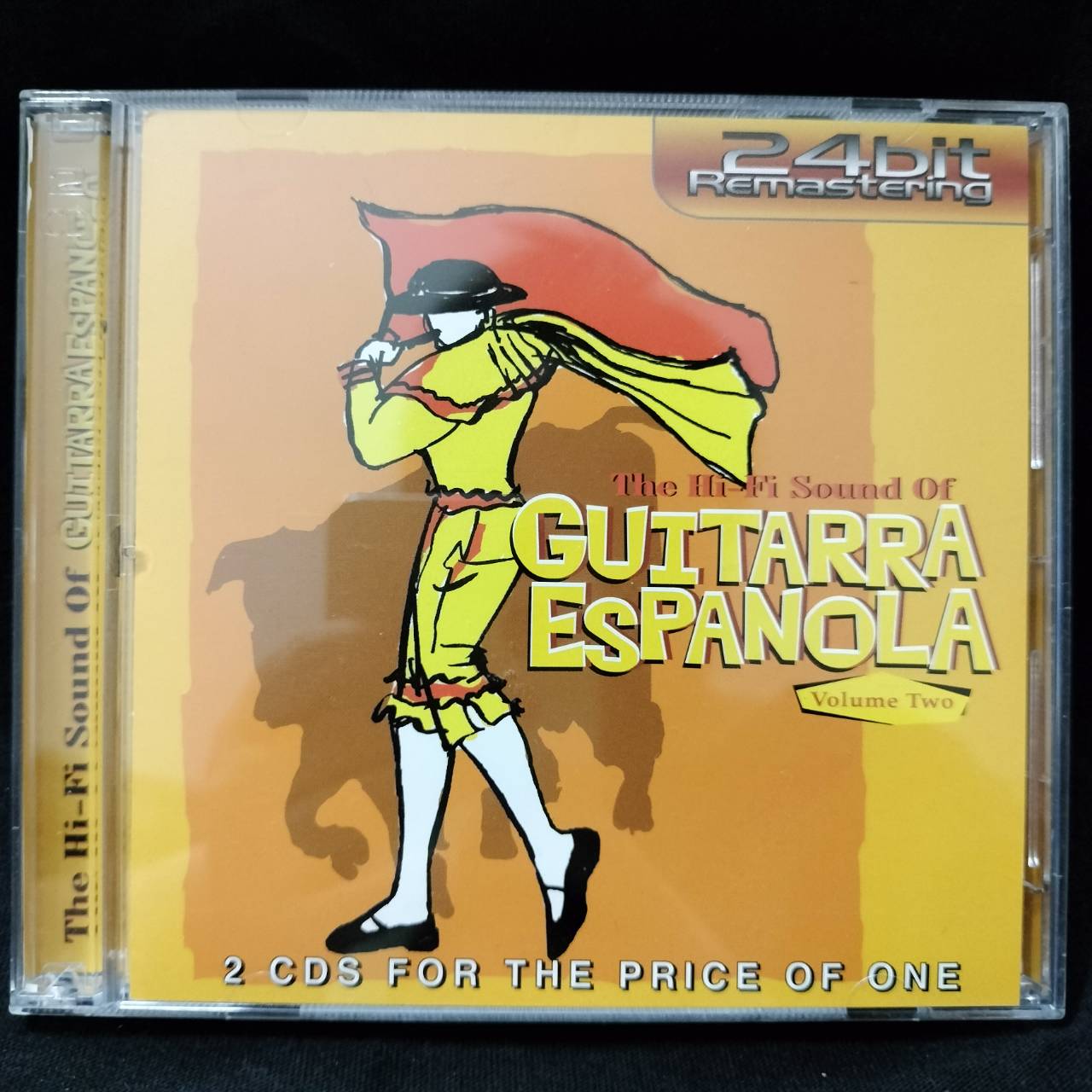 Various – The Hi-Fo Sounf of Guitarra Espanola Volume Two / ไม่ระบุ / ที่เปิดปิดในกล่องหัก / 24bit Remastering / แผ่นทอง / 2CD / แผ่นสวย
