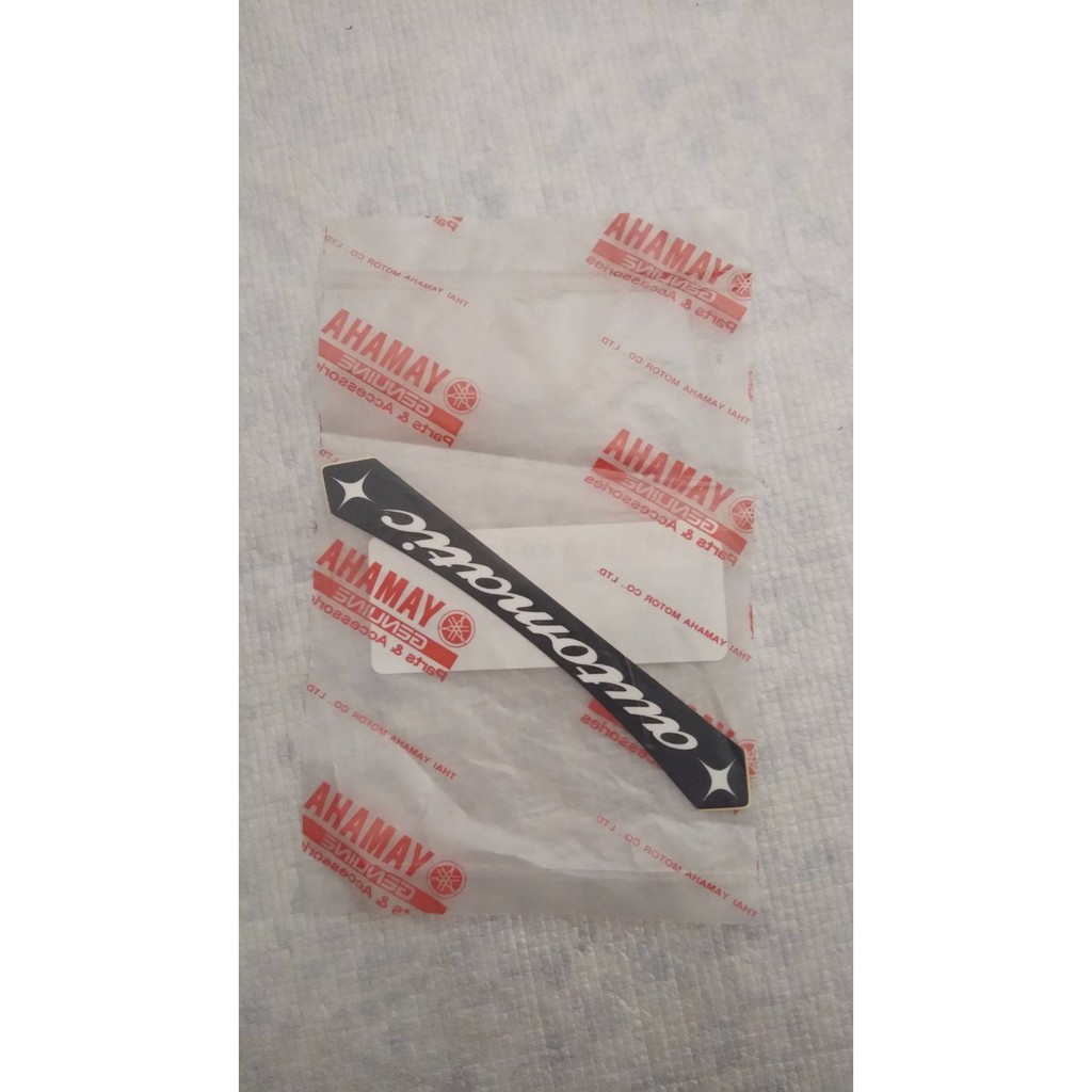 4D0-F8368-00 สติ๊กเกอร์แฟริ่งตัวใน "automatic" สำหรับรุ่น FINO อะไหล่แท้ YAMAHA