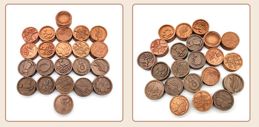 รับผลิต,ตลับไม้หอมกระจายกลิ่น,ตลับไม้ใส่น้ำมันหอมระเหยน้ำ,ตลับไม้ใส่มันหอมอโรม่า,สกรีนโลโก้,แกะสลักโลโก้,ขนาด5*2.4cm