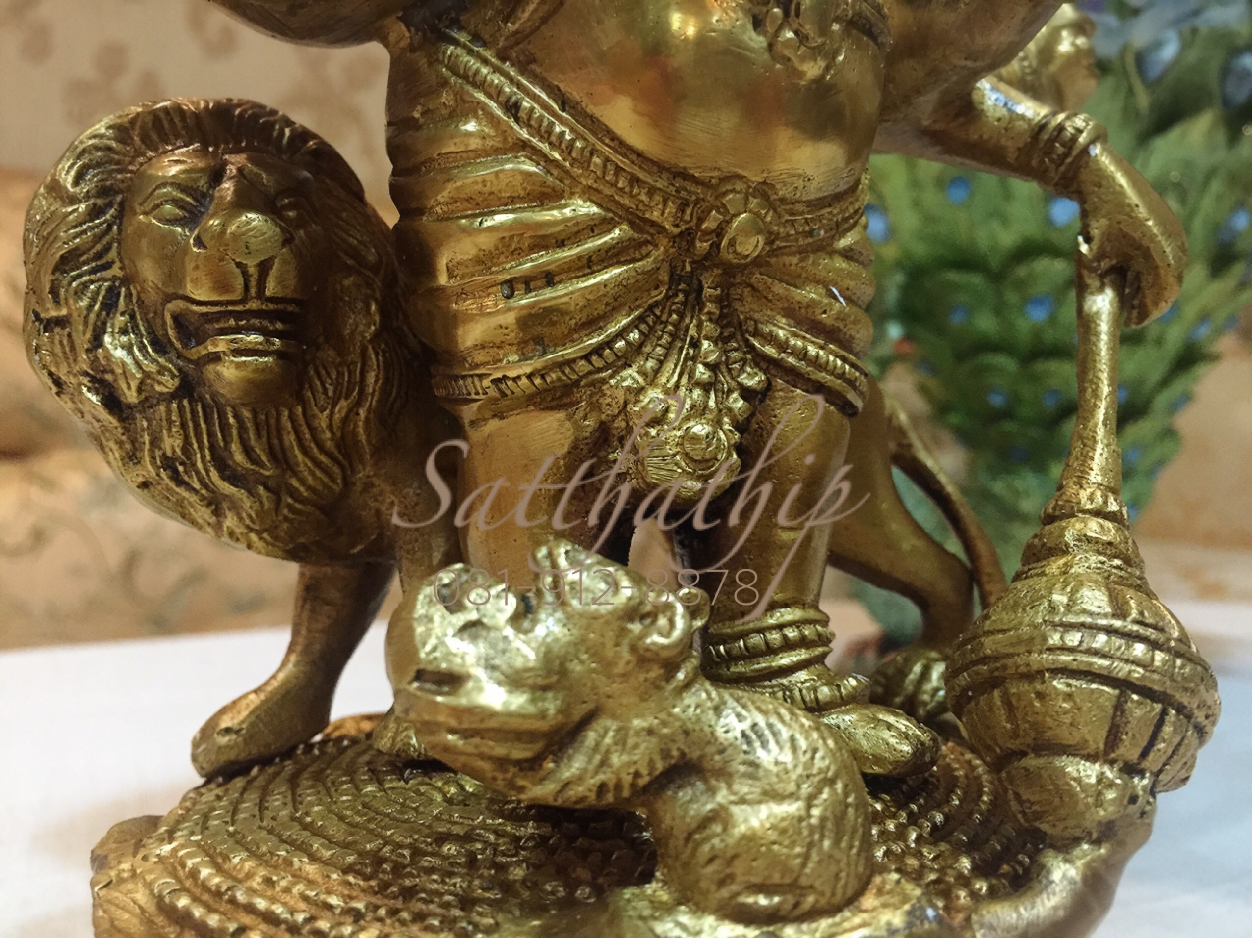 พระพิฆเนศ ปางประทานพร (ทองเหลือง) ผลิตและนำเข้าจากอินเดีย - Ganesha: Lord of Success