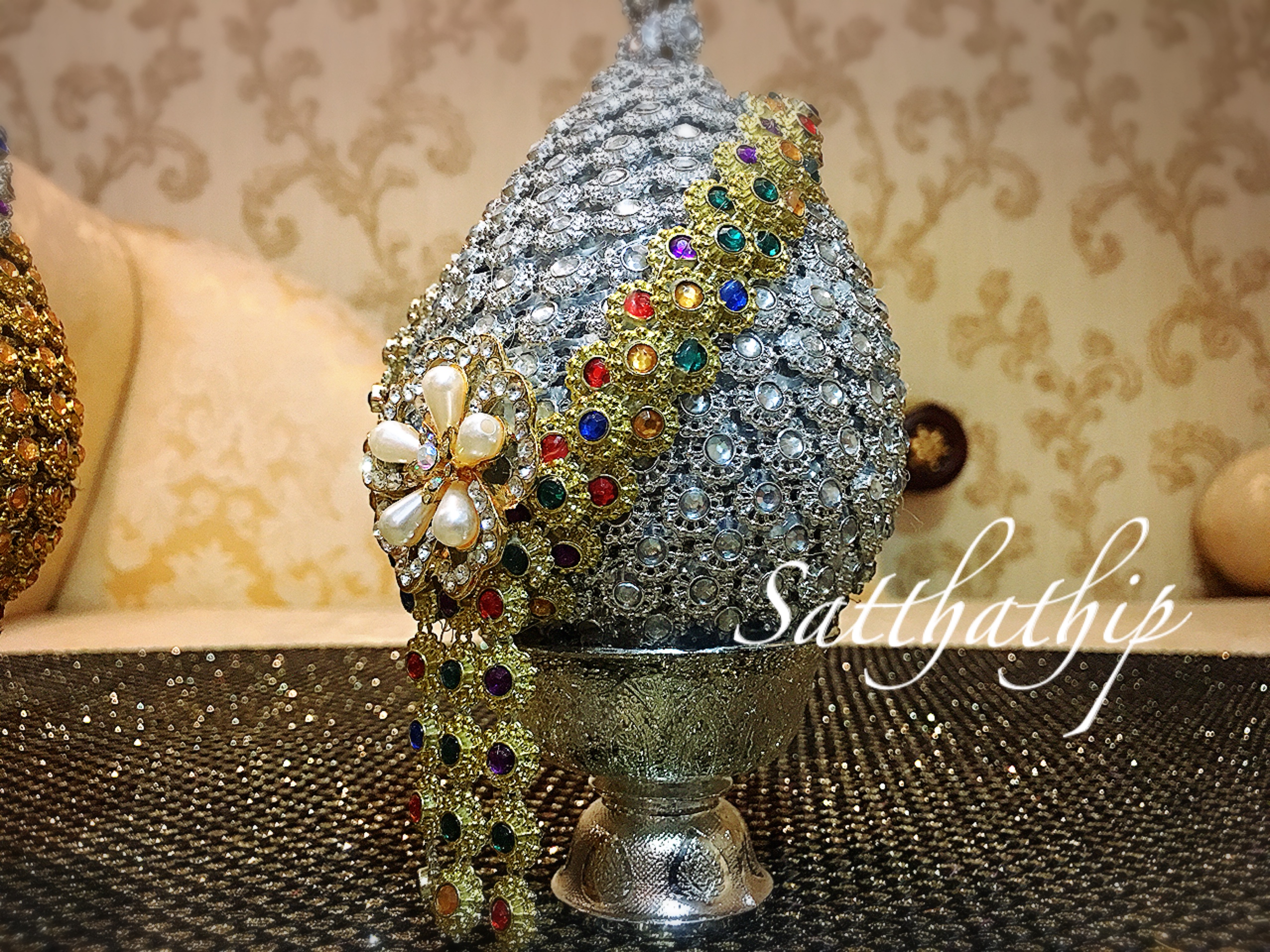 พานพุ่ม - พานพุ่มสักการะ - พานพุ่มเงินทอง - พานพุ่มนพเก้า - Phan bush