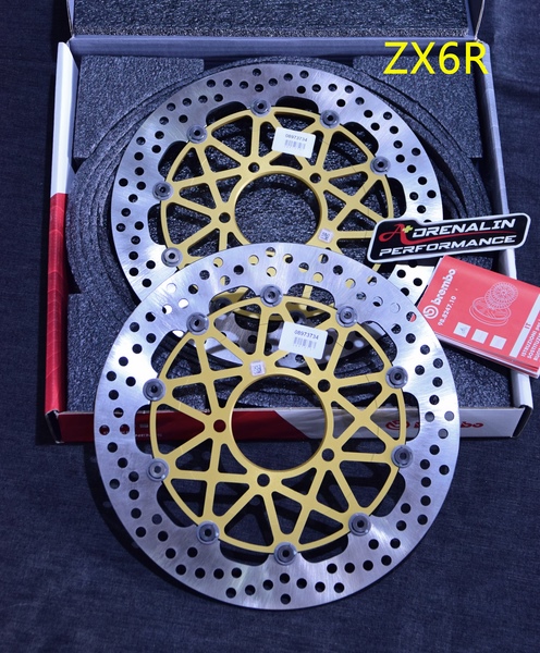 จานเบรคหน้า brembo HP supersport สำหรับ ZX6 2019+