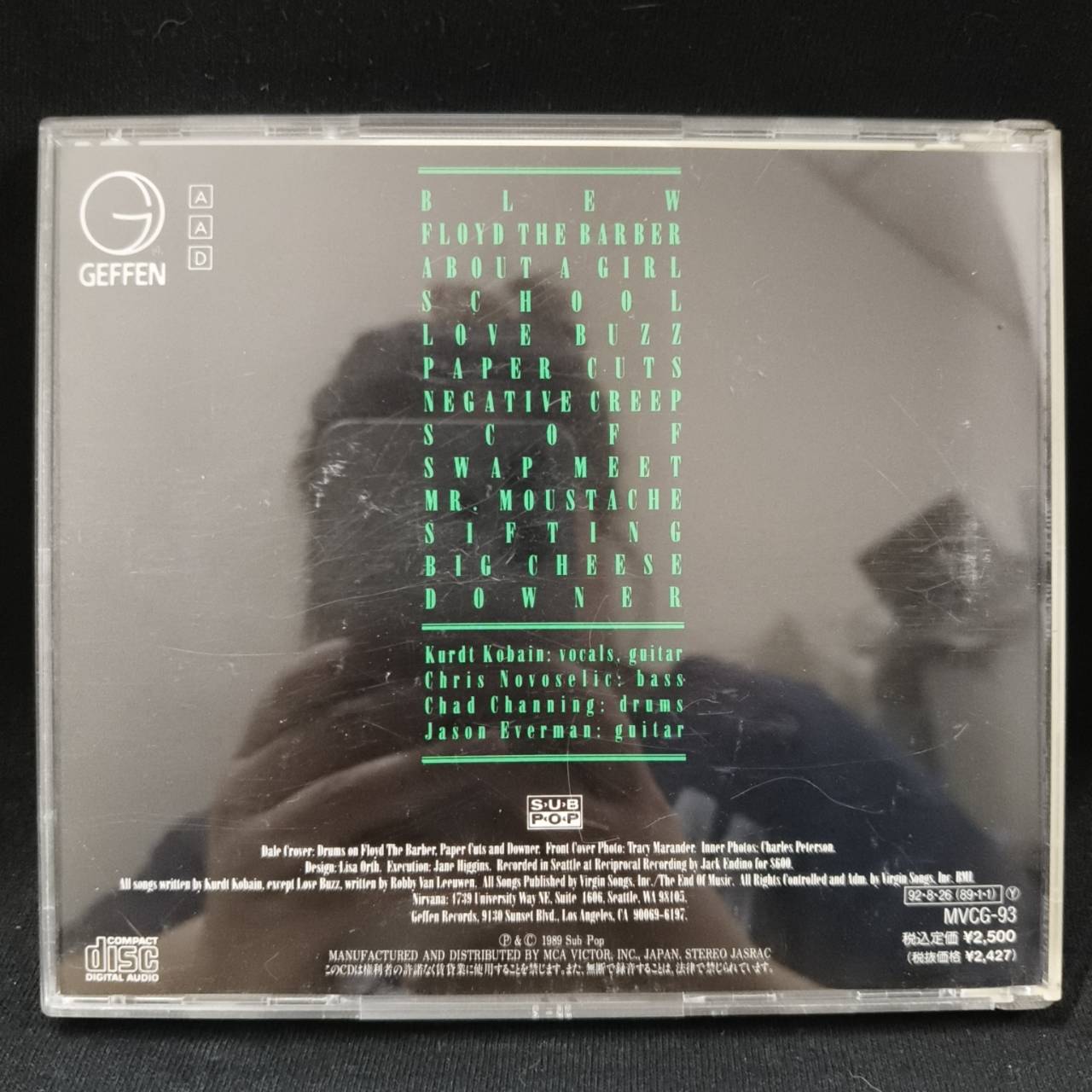 Nirvana – Bleach / JAPAN / แผ่นดี