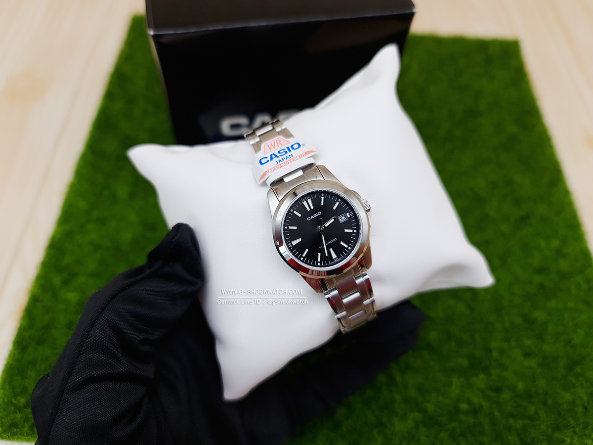 CASIO นาฬิกาข้อมือ นาฬิกากันน้ำ นาฬิกาของแท้ ประกันศูนย์ CMG 1 ปี รุ่น LTP-1215A-1A2