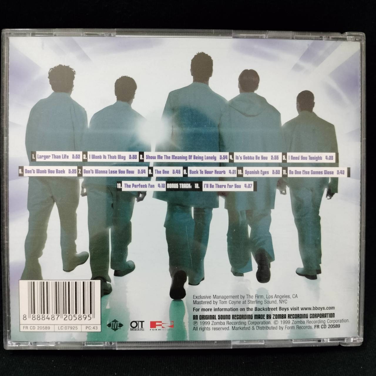 Backstreet Boys – Millennium / USA / มีของแถมในกล่อง / แผ่นดี