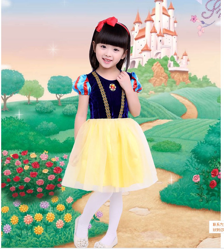 ชุดเจ้าหญิงสโนว์ไวท์ (พร้อมส่ง) ไซส์ S M L