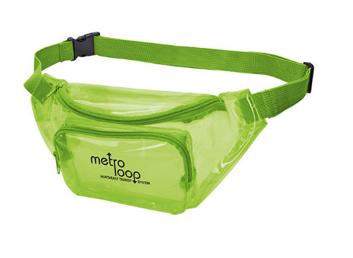 กระเป๋าพีวีซี,กระเป๋าคาดเอว,กระเป๋าคาดเอวPVC,สกรีนโลโก้,ขนาด11.5*6*4",ขั้นต่ำ100ชิ้น