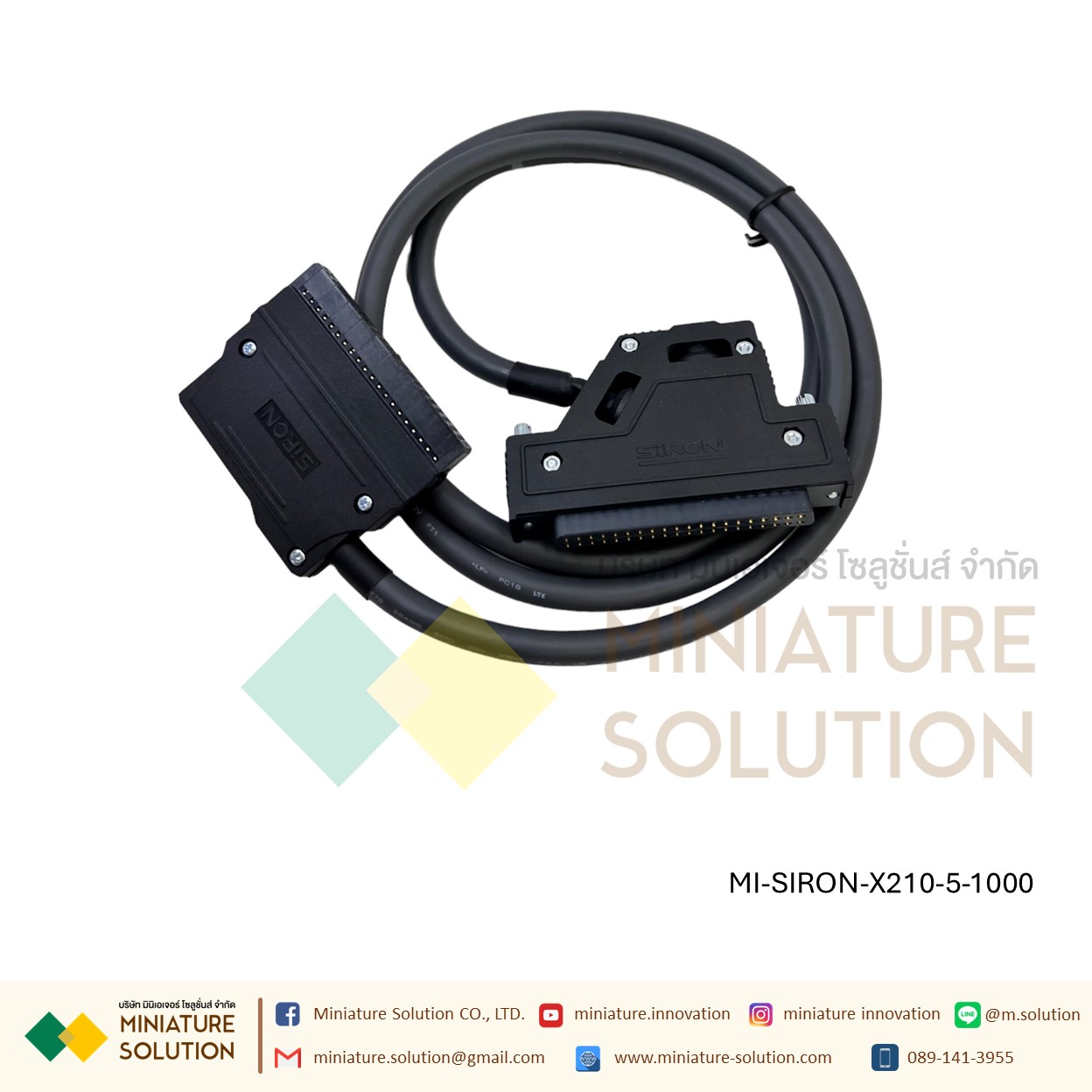 SIRON X210 สายเชื่อมต่อกับ T001 T022 กับ PLC CJ1W FX1NC FX2NC MITSUBISHI/Q SERIES QX41/42