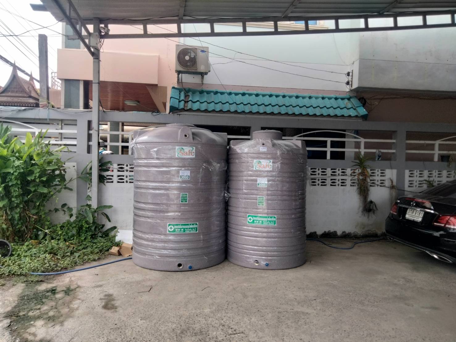 ถังเก็บน้ำบนดินPE Safe แกรนิต ขนาด 3000 ลิตร รุ่น WTG-3000 (FOOD Grade)
