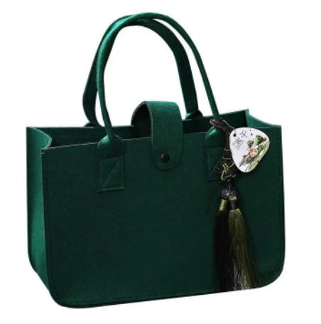 กระเป๋าผ้าสักหลาด,กระเป๋าใส่ของขวัญ,ขนาด30*20*13cm,ขนาด30*20*10cm