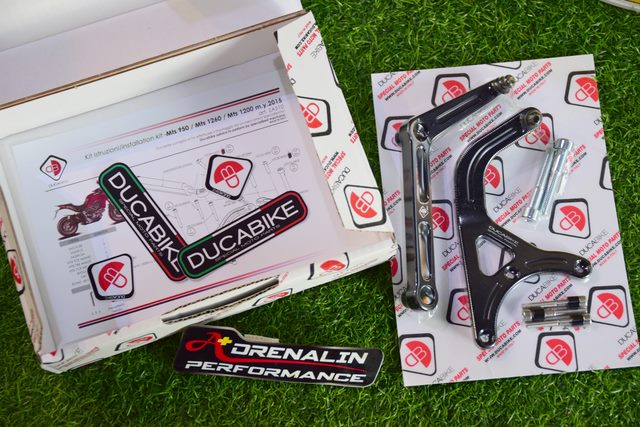 ขาจับกันสะบัด Ducabike สำหรับ Multi Strada 1200, 950, 1260 V2 กันสะบัด Ohlins