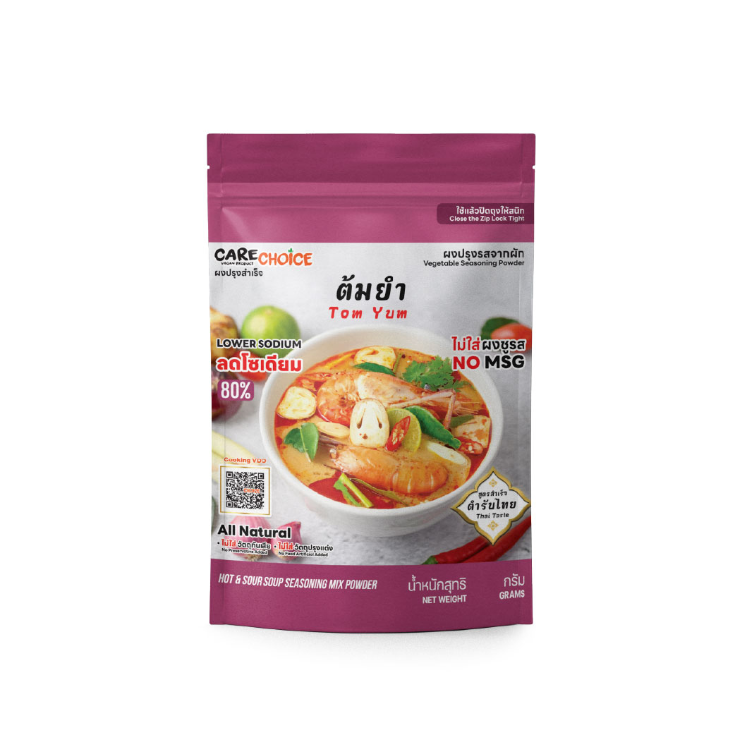 Care Choice Tom Yum Mix - ผงปรุงสำเร็จ สูตรต้มยำ 35 g. (05-8836)