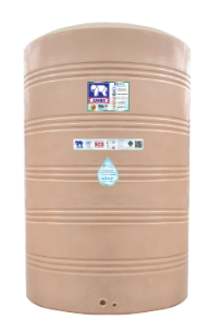 ถังเก็บน้ำบนดินPE จัมโบ้ Eco Elixir ขนาด 6000 ลิตร รุ่น JGNX6000S/T ป้องกันตะไคร่น้ำ **แถมลูกลอยฟรี**
