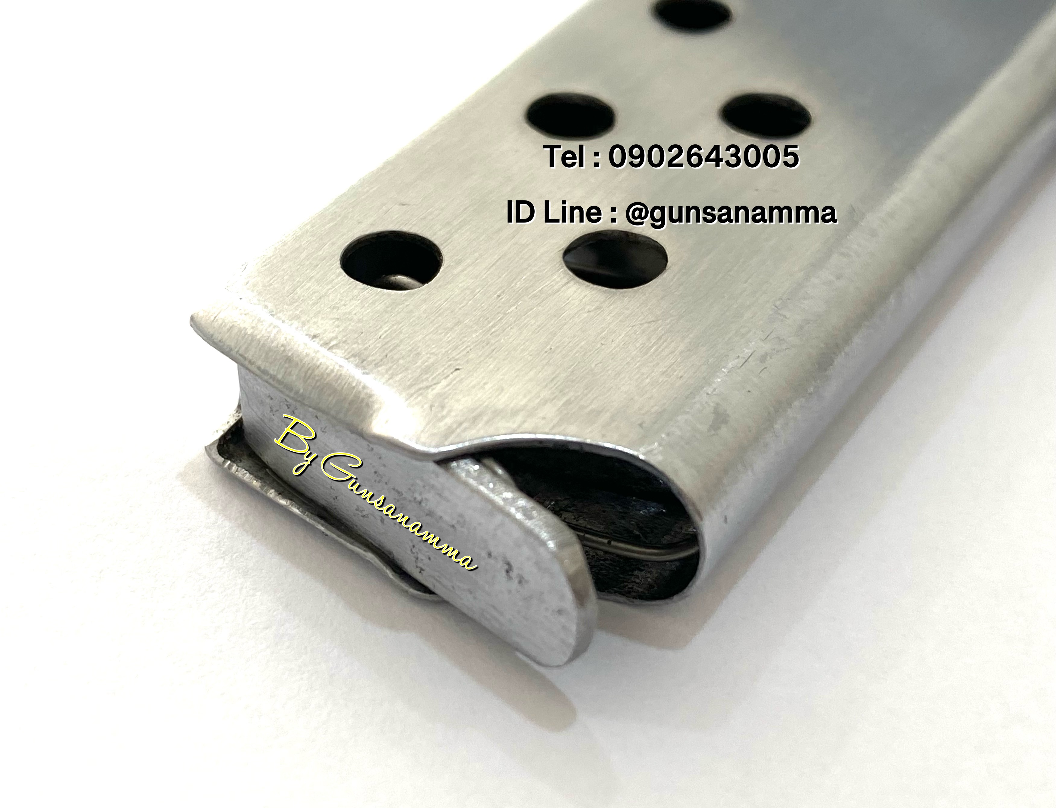 แม็กกาซีนปืน BROWNING BABY 6.35 -SILVER