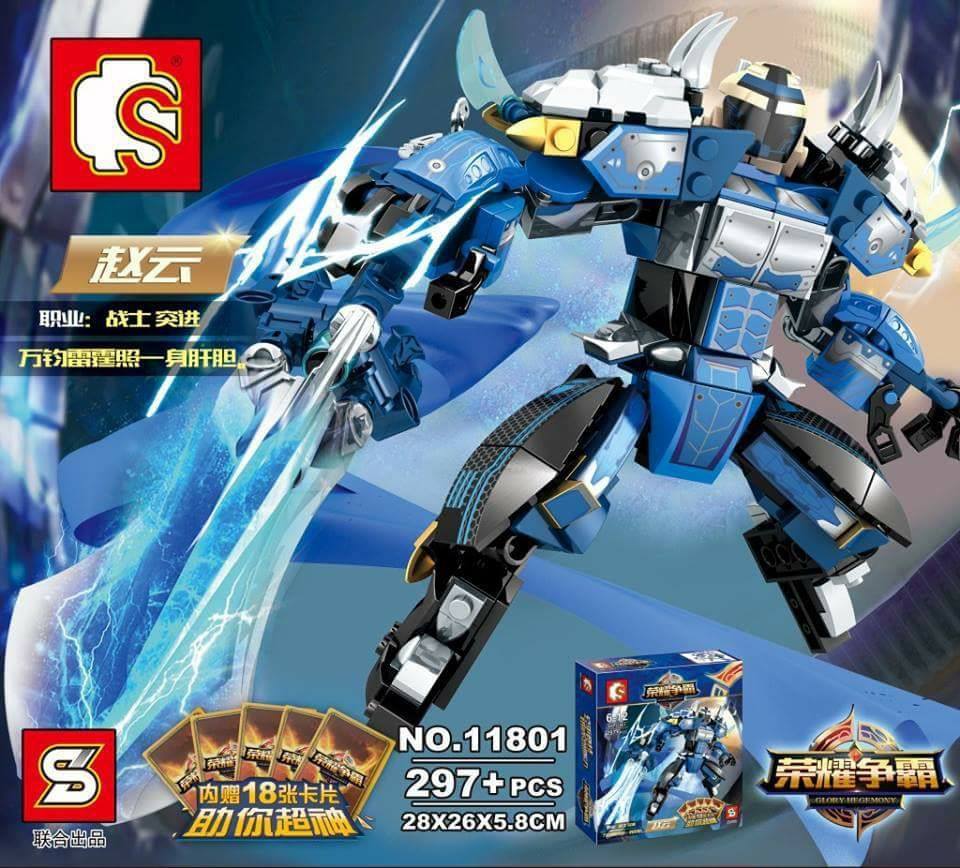 เลโก้จีน SY.11801 ชุด Glory Hegemony 1 กล่อง ราคา 320฿