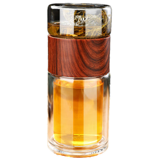 ขวดแก้ว,ขวดแก้วพร้อมที่กรองชา