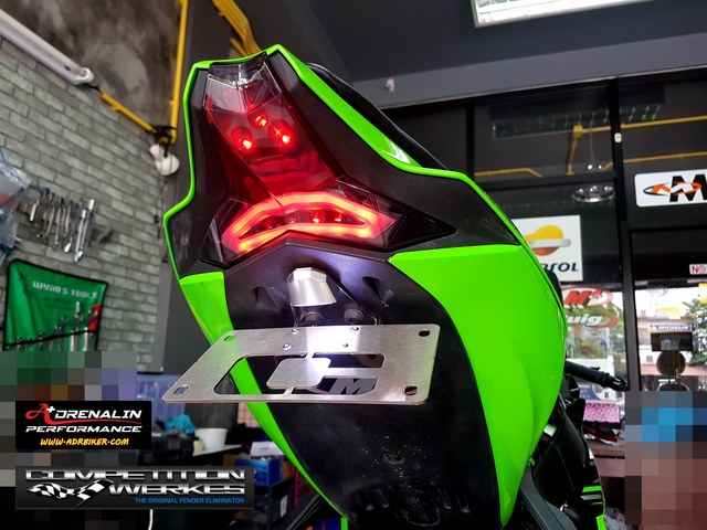 ไฟท้าย พร้อมไฟเลี้ยวในตัว Competition werkes สำหรับ ZX10 2016+