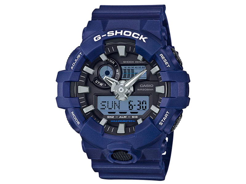 CASIO G-SHOCK นาฬิกาข้อมือ นาฬิกากันน้ำ นาฬิกาของแท้ ประกันศูนย์ CMG 1 ปี รุ่น GA-700-2A