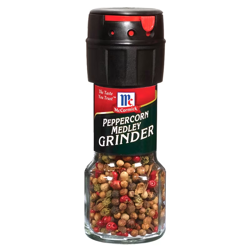 McCormick Peppercorn Medley Grinderพริกไทยหลากสีฝาบด ตราแม็คคอร์มิค ขนาด 24 กรัม (05-7066)
