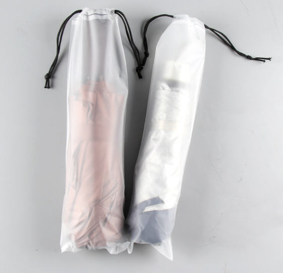 ถุงใส่ของcpe,ถุงหูรูดพลาสติกCPE,สกรีนโลโก้,ความหนา สองด้าน0.16 มม.