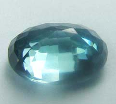 เพทายสีฟ้าน้ำทะเล (Zircon) 1.30 กะรัต