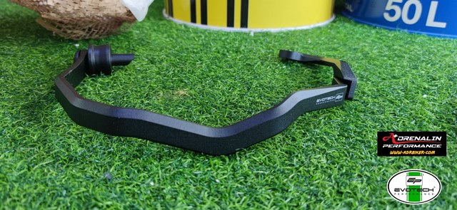 การ์ดแฮนด์ พร้อมตุ้มถ่วงน้ำหนัก Evotech สำหรับ multistrada 950,1200,1260 ปี 2015+