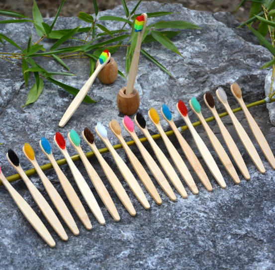 แปรงสีฟันไม้