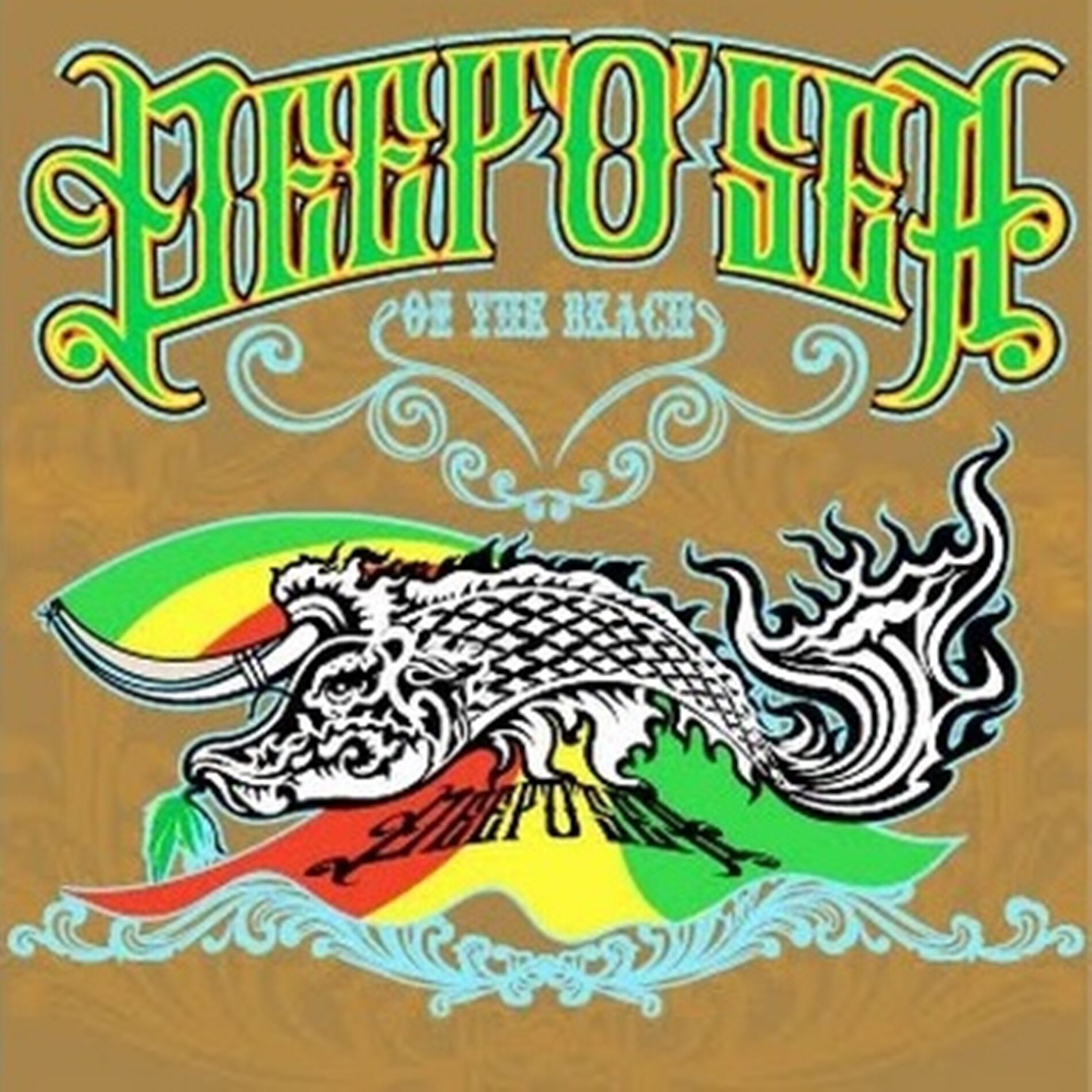 Deep O Sea – On The Beach / ปกหลังมีรอยพับ / แผ่นดี