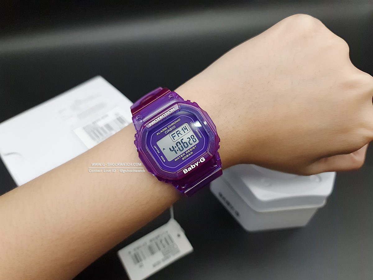 CASIO BABY-G นาฬิกาข้อมือ นาฬิกากันน้ำ นาฬิกาของแท้ ประกันศูนย์ CMG 1 ปี รุ่น BGD-560S-6D