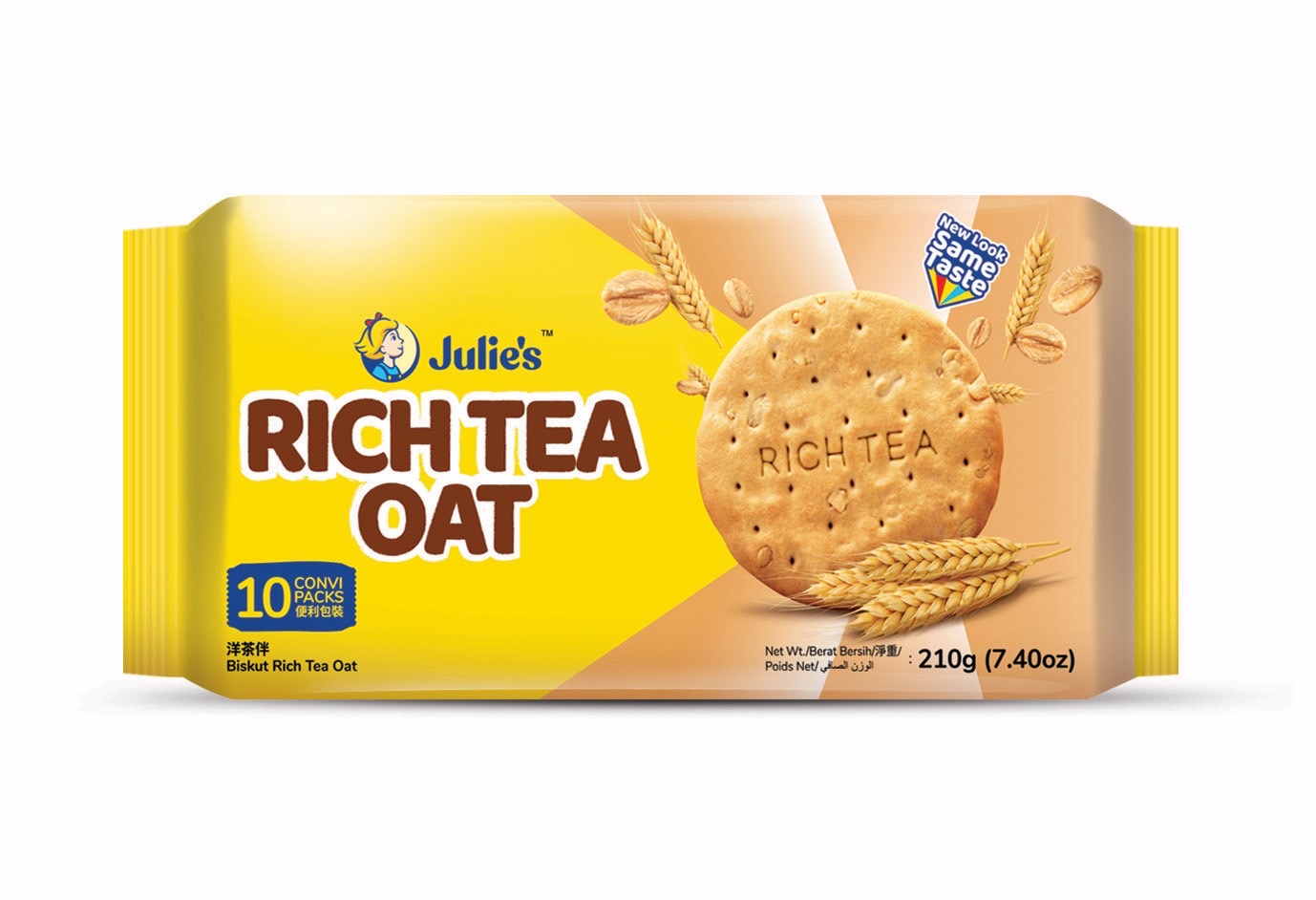 จูลี่ส์ โอ๊ต รีชที 210 กรัม Julie's Rich Tea Oats 210 g. (05-9110)