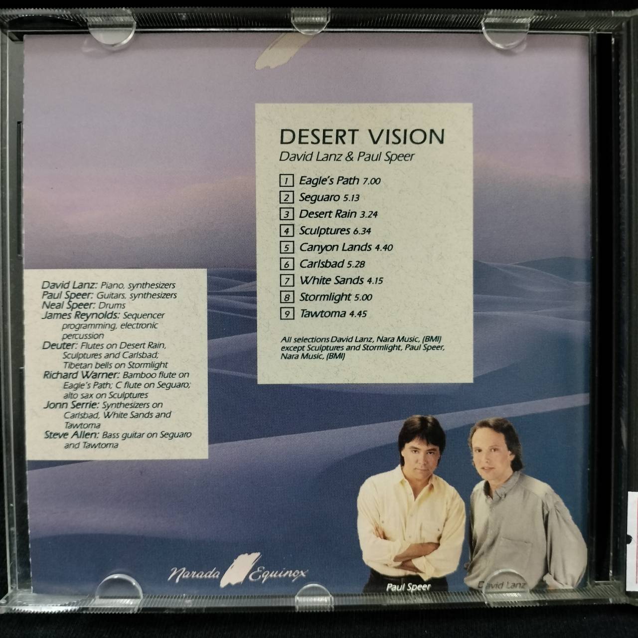 David Lanz & Paul Speer – Desert Vision / USA / แผ่นดี