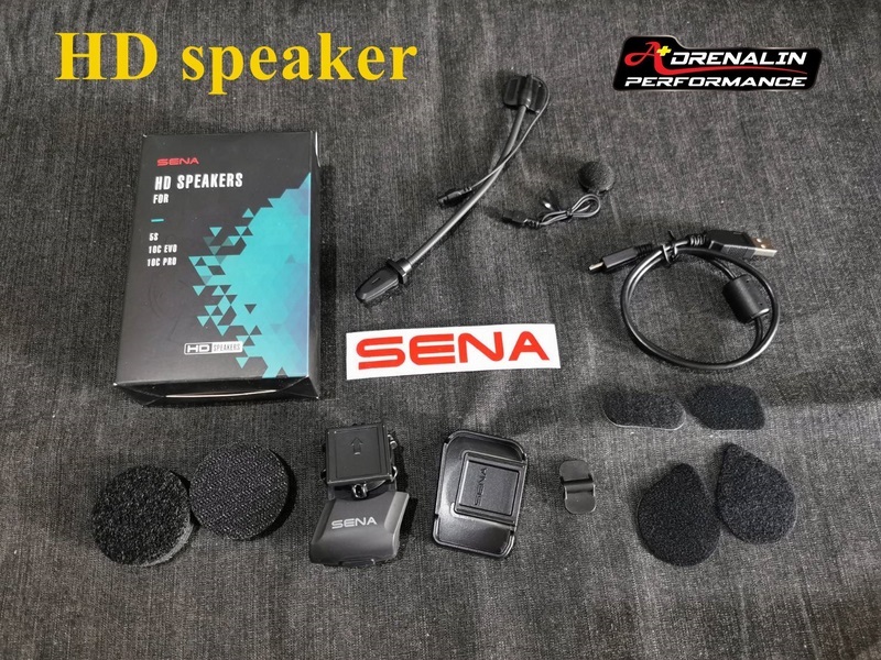 ชุดขา clamp kit รุ่น sena 10c 10pro 10cevo รุ่นมีกล้อง