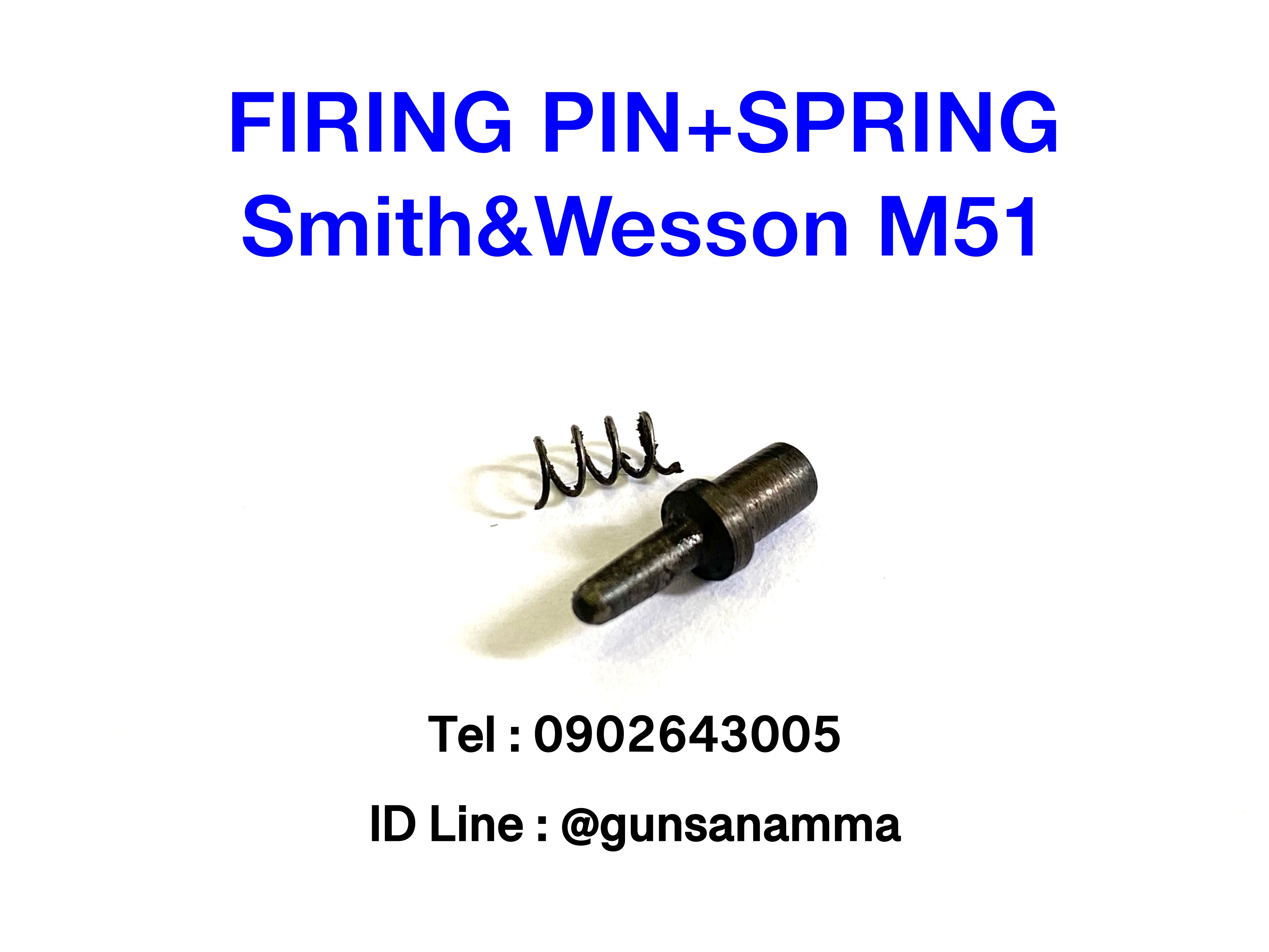 Firing Pin+Spring ลูกโม่ Smith&Wesson M51