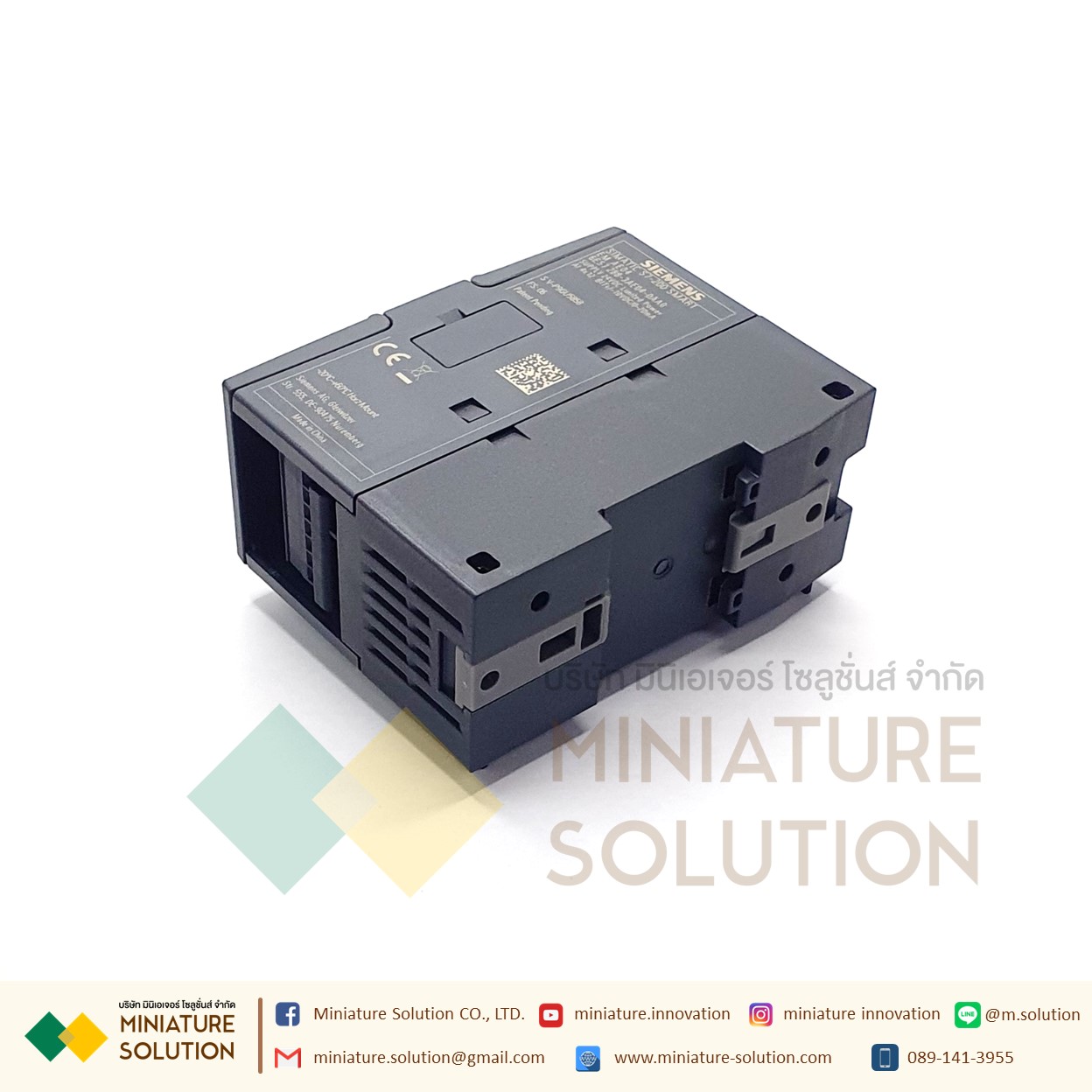 ซีเมนต์ SIMATIC S7-200 SMART PLC CPU SR20 SR30 SR40 ST20 ST30 CR20 SIEMENS analog module AE04 AE08 AM03 AM06 SB CM01 AQ01 AE01 (AE04)