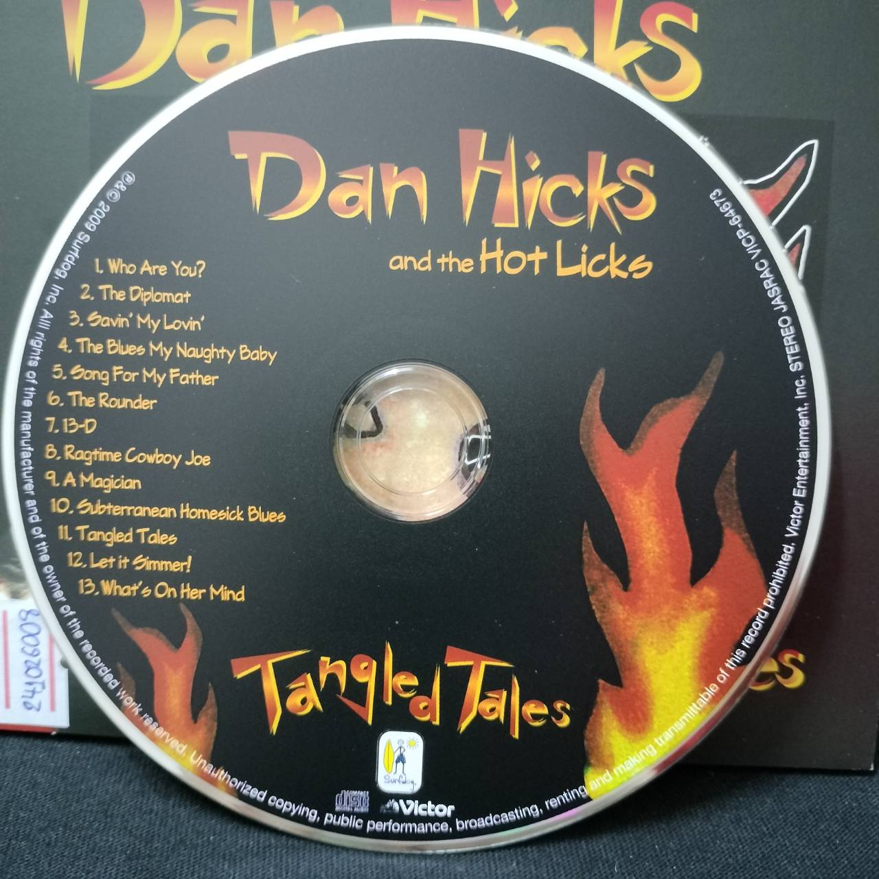 Dan Hicks & The Hot Licks – Tangled Tales / JAPAN / แผ่นดี / มี Obi
