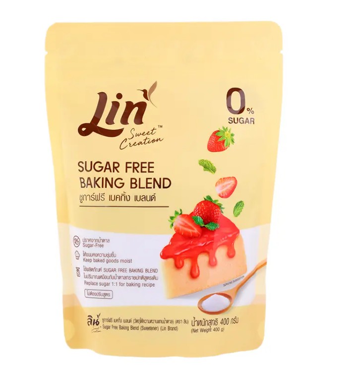 Lin Sugar Free Baking Blend ลิน ชูการ์ฟรี เบคกิ้งเบลนด์ 400 g. (05-8352)
