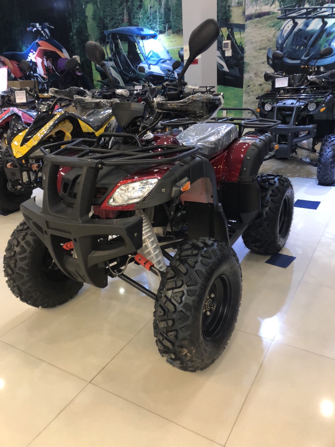 ATV150cc โฉมใหม่ปีล่าสุดประกอบนอกมาตราฐานยุโรป เครื่องยนต์คุณภาพAUTO GY6 เกียร์ออโต+เกียร์ถอย+ไฟบอกเกียร์+แถมรีโมทกันขโมยราคาโปรโมชั้น5xxxx