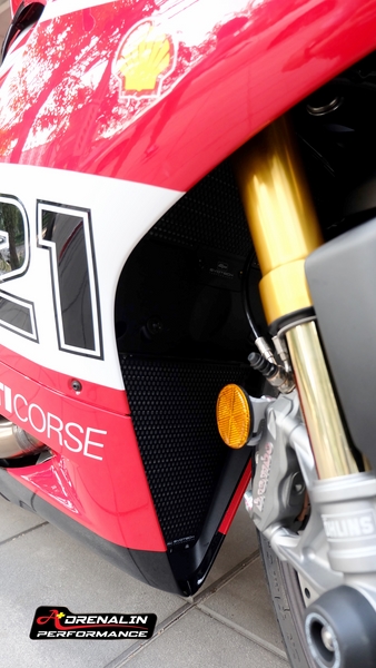 Evotech การ์ดหม้อน้ำ (Radiator guard) สำหรับ Panigale V2