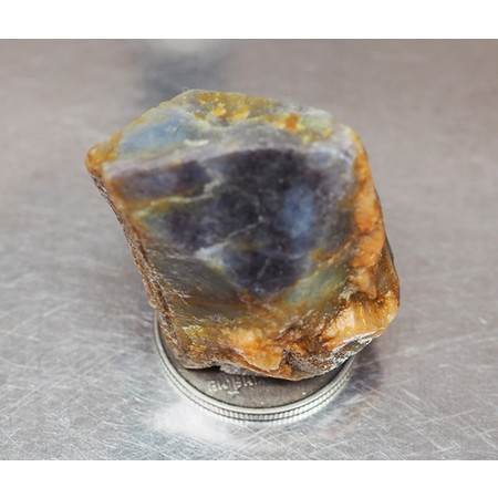 ก้อนไพลินดิบ ( Sapphire Rough) 114.65 กะรัต